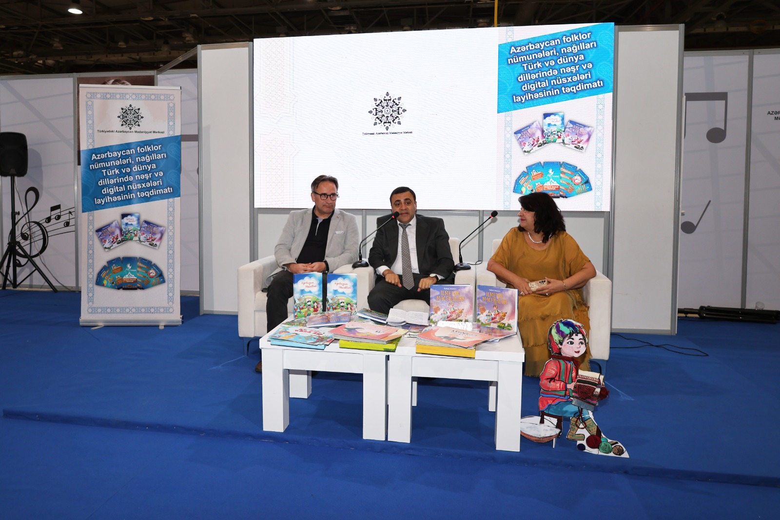 11-ci Bakı beynəlxalq kitab sərgisində “Masal Masal Türkiyə, Türk dünyası Azərbaycan” çap və digital formatda təqdimatı olub