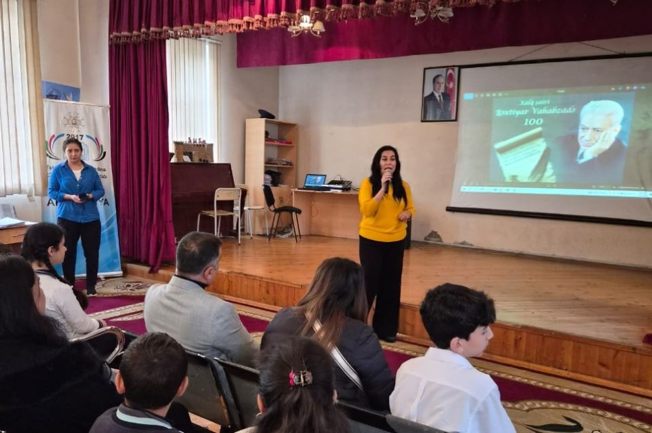 Xalq şairi Bəxtiyar Vahabzadənin 100 illik yubileyinə həsr olunmuş növbəti tədbir