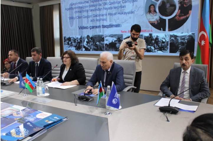 “Əlilliyi olan qaçqın qadınların həyat hekayələri” videoçarxı nümayiş etdirilib