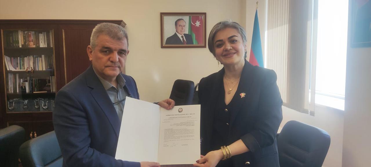 Komitə sədri Türkiyə Vəkillər Kollegiyasının İnsan hüquqları komissiyasının üzvü ilə görüşüb