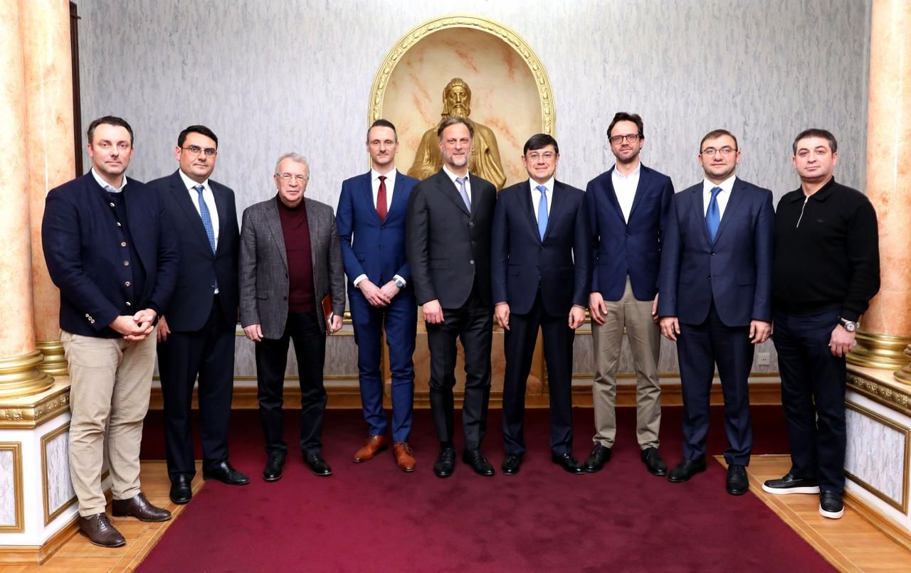 Almaniyalı həkimlər Diaspor Komitəsində olub