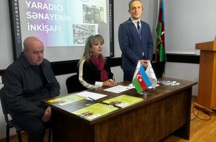 Regionlarda yaradıcı sənayenin inkişafına dair maarifləndirici təlimlərə start verilib