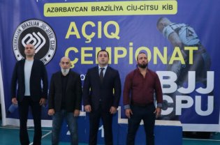 Azərbaycan Braziliya Ciu-Citsu Klubu İctimai Birliyinin filial və klublararası açıq çempionatı keçirilib