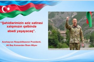 &ldquo;Qəhrəman şəhidimiz, unudulmaz igidimizFuad Məmmədov&rdquo; adlı videoçarx hazırlandı