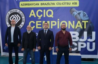 Azərbaycan Braziliya Ciu-Citsu Klubu İctimai Birliyinin filial və klublararası açıq çempionatı keçirilib