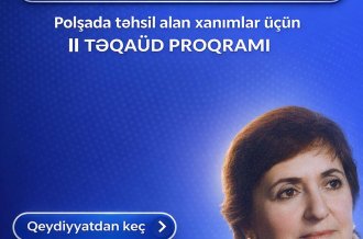 Polşada oxuyan tələbələrə Zərifə Əliyeva adına təqaüd veriləcək