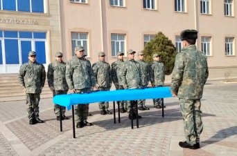 Əlahiddə Ümumqoşun Orduda gənc əsgərlərin hazırlığına xüsusi diqqət göstərilir