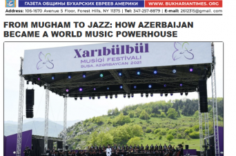 ABŞ mediasında Azərbaycan musiqisi haqqında məqalə dərc olunub