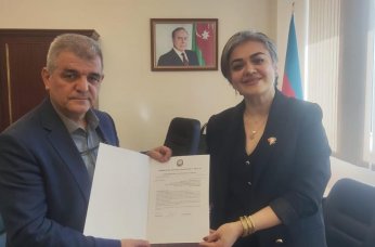 Komitə sədri Türkiyə Vəkillər Kollegiyasının İnsan hüquqları komissiyasının üzvü ilə görüşüb