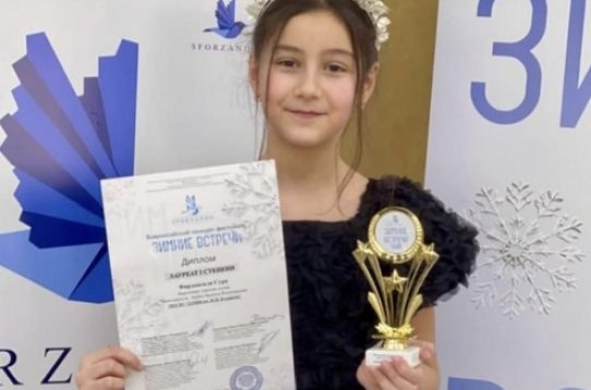 Tatarıstandakı Azərbaycan icması sədrinin nəvəsi ümumrusiya müsabiqəsində birinci olub

