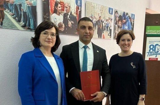 Maqadan vilayətinin qubernatoru soydaşımızı təşəkkür məktubu ilə təltif edib