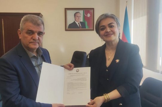 Komitə sədri Türkiyə Vəkillər Kollegiyasının İnsan hüquqları komissiyasının üzvü ilə görüşüb