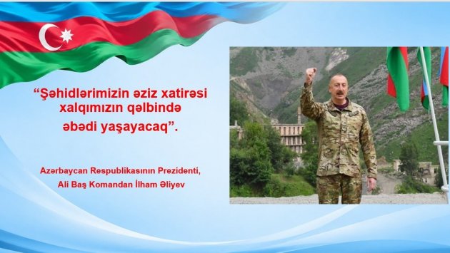 &ldquo;Qəhrəman şəhidimiz, unudulmaz igidimizFuad Məmmədov&rdquo; adlı videoçarx hazırlandı